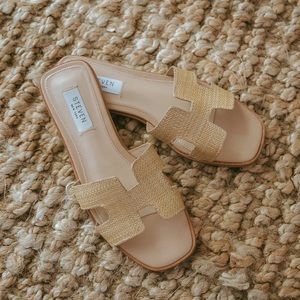 Steven Madden Raffia Sandal